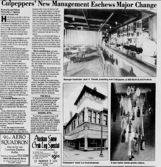 1988 Culpeppers review